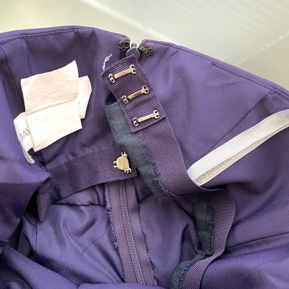 David's Bridal Lapis Strapless Maxi Gown Dress 2 - Picture 7 of 8